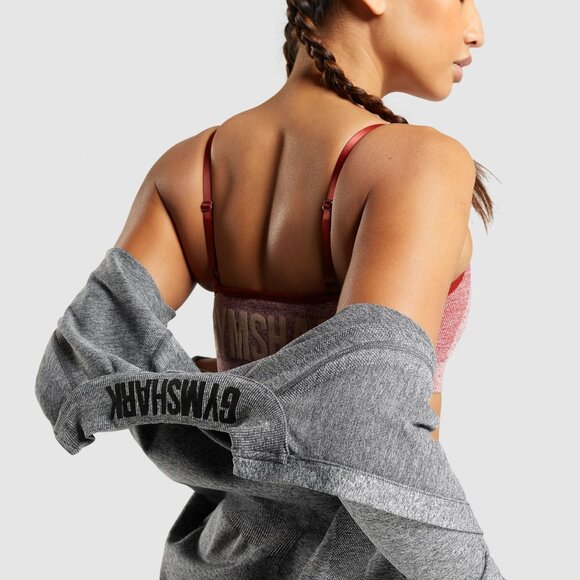 Gymshark Jackets & Blazers - Gymshark - Flex Zip Through Jacket - Charcoal Marl - Large